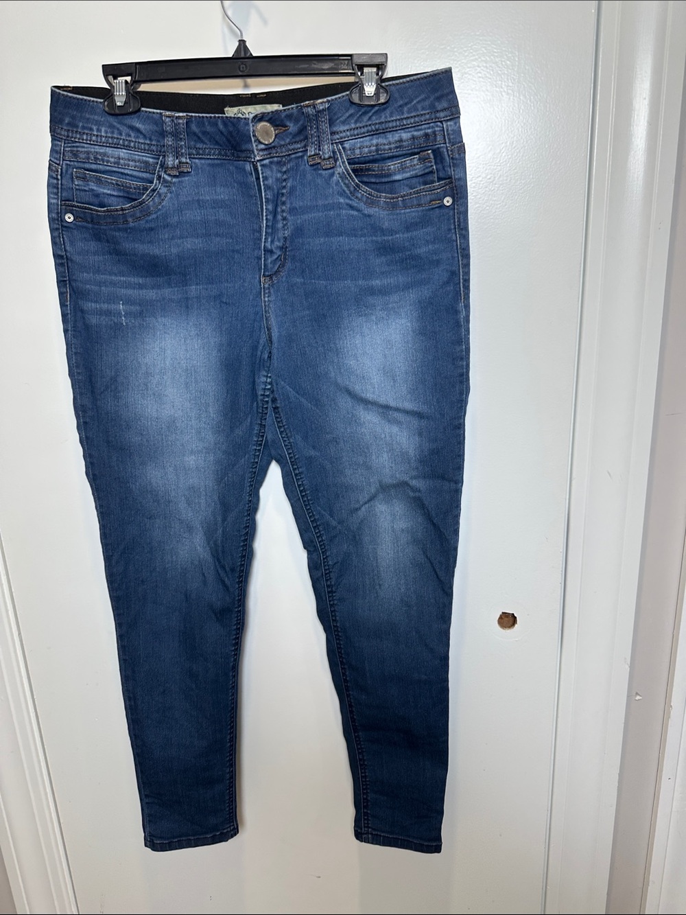 Democracy Mid Wash Blue Skinny Jeans (61)